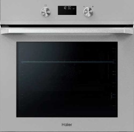 Электрический духовой шкаф Haier HOQ-K5AAN3GG 59 см, 72 л гриль, серый