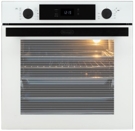 Электрический духовой шкаф De’Longhi DEO 755 BB RAMONA 59 см, 72 л гриль конвекция, белый