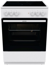 Электроплита Gorenje GEC6A11WG 60 см, 4 конфорки, белый