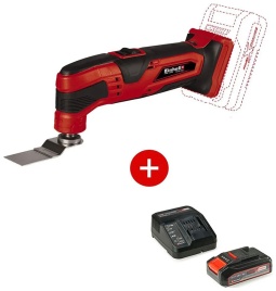 Мультитул реноватор аккумуляторный Einhell PXC TC-MG, PXC 2.5 Ач, 18 В + ЗУ 3А (4465170SET)