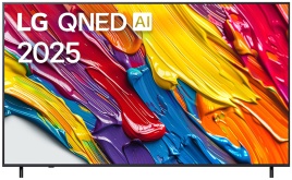 Телевизор LG 75QNED82A6B.ARUG, 75 дюймов, 4K Ultra HD, смарт ТВ, WebOS 25, синий