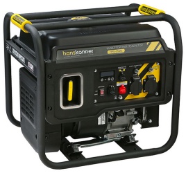 Бензогенератор инверторный Hanskonner HPG-3500I, 3.5 кВт