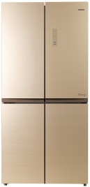 Многокамерный холодильник Centek CT-1756 NF Beige Glass No frost, бежевый