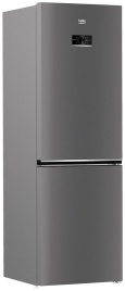 Двухкамерный холодильник Beko B3RCNK362HX No frost, серый металлик
