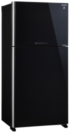 Двухкамерный холодильник Sharp SJ-XG 60 PGBK No frost, черный