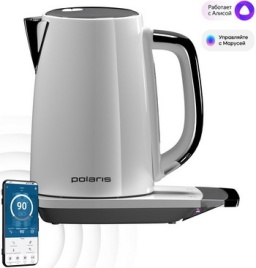 Чайник электрический Polaris PWK 1755CAD WIFI IQ Home белый