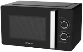 Микроволновая печь - СВЧ Hyundai HYM-M2012 (23л., 800Вт, черный/хром)