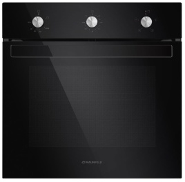 Газовый духовой шкаф Maunfeld EOGC604B 59 см, 60 л гриль конвекция, черный