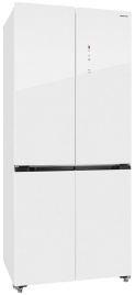 Многокамерный холодильник Hiberg RFQ-600DX NFGW inverter No frost, белый