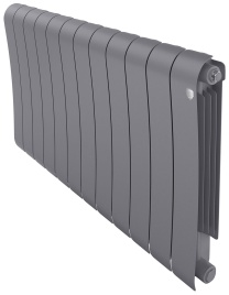Радиатор биметаллический Royal Thermo Infinity 500 Silver Satin, 12 секций