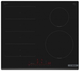 Электрическая варочная панель Bosch PIX631HC1E 59 см, 4 конфорки стеклокерамика, черный