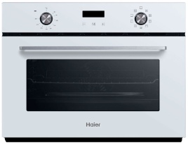 Электрический духовой шкаф Haier HOY-P09NCGW 59 см, 45 л гриль конвекция, белый