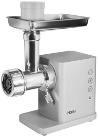 Мясорубка Haier HG-702 сенсорное управление, 1900 Вт, DC мотор, серый