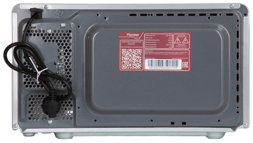 Микроволновая печь - СВЧ Pioneer MW229D фото 4
