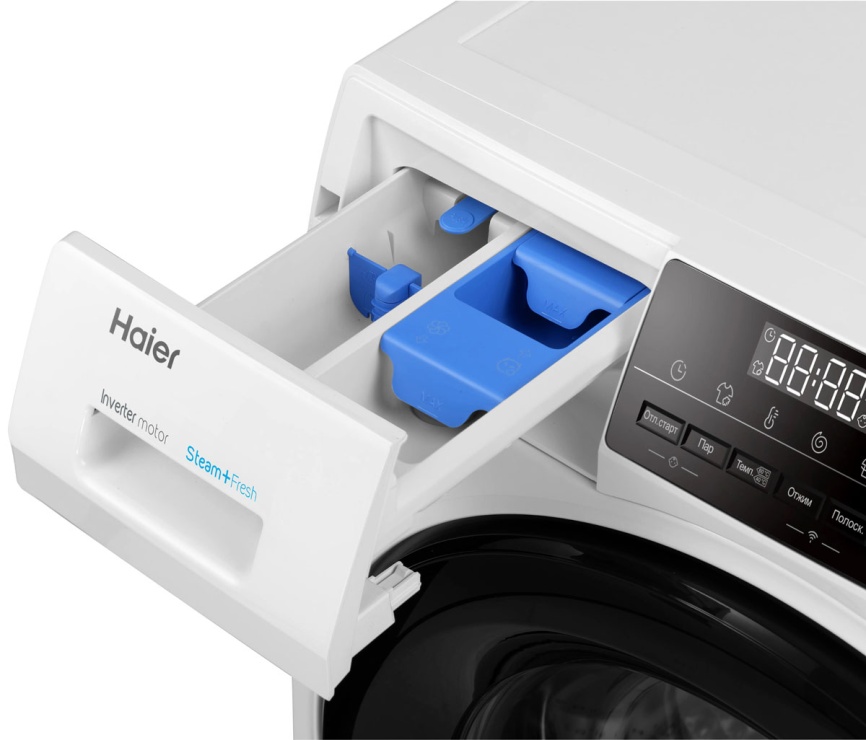 Стиральная машина Haier HW60-BP12929AE 6 кг, белый фото 2