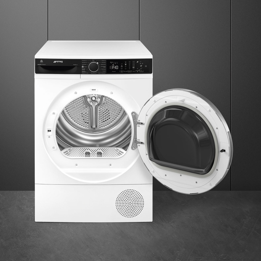 Сушильная машина с тепловым насосом Smeg DT393RU4 фото 2