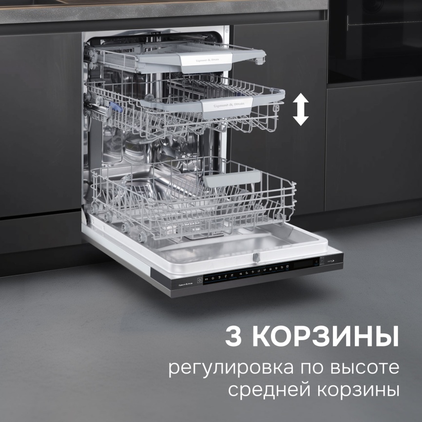 Встраиваемая посудомоечная машина Zigmund & Shtain DW 311.6 фото 10