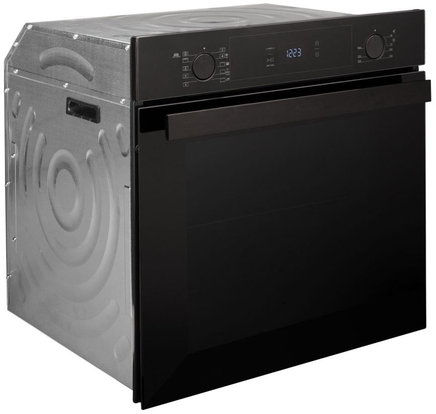 Электрический духовой шкаф De’Longhi DEO 755 NB RAMONA 59 см, 72 л, гриль и конвекция, черный фото 7