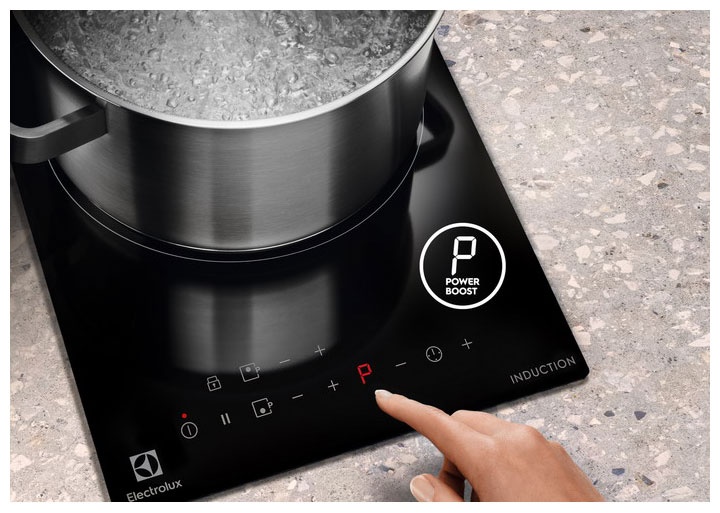 Электрическая варочная панель Electrolux LIT30230C 29 см, 2 конфорки стеклокерамика, черный фото 8