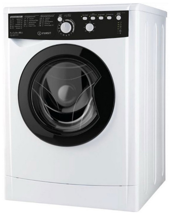 Стиральная машина Indesit EWSB 5085 BK CIS автомат 5 кг, белый фото 1