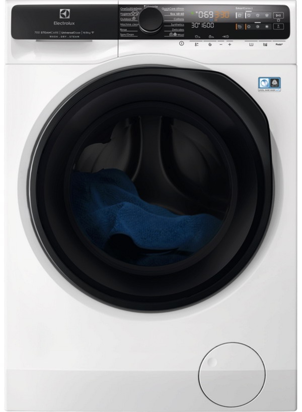 Стиральная машина с сушкой Electrolux EW7W5697QE 9 кг, белый фото 1