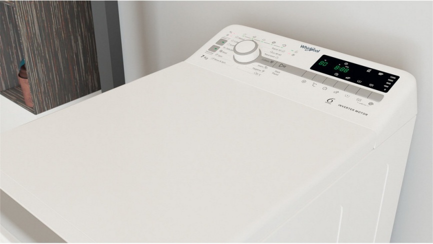 Стиральная машина Whirlpool TDLR 7231BS EU/N 7 кг, белый фото 5