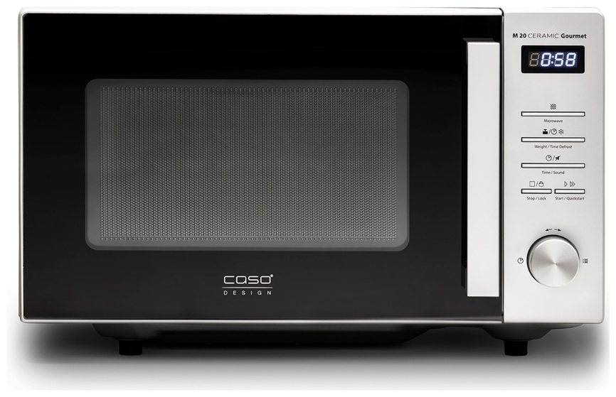 Микроволновая печь - СВЧ Caso M 20 Ceramic Gourmet, дисплей, 700 Вт, таймер фото 1