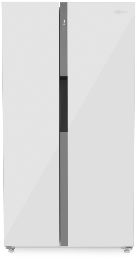 Холодильник Side-by-Side Zugel ZRSS630W No frost, белый фото 1