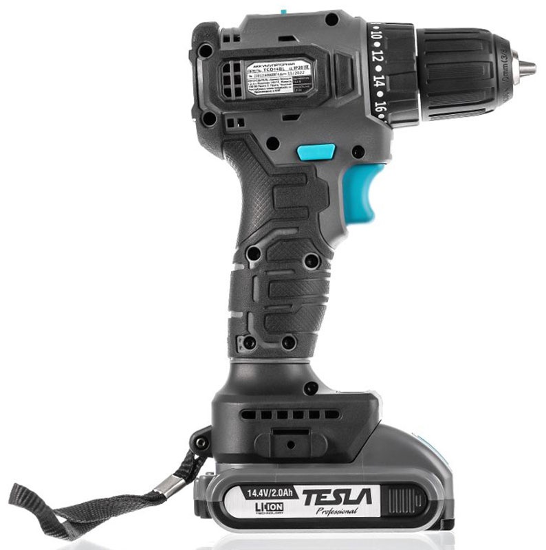 Дрель аккумуляторная Tesla TCD14BL фото 3