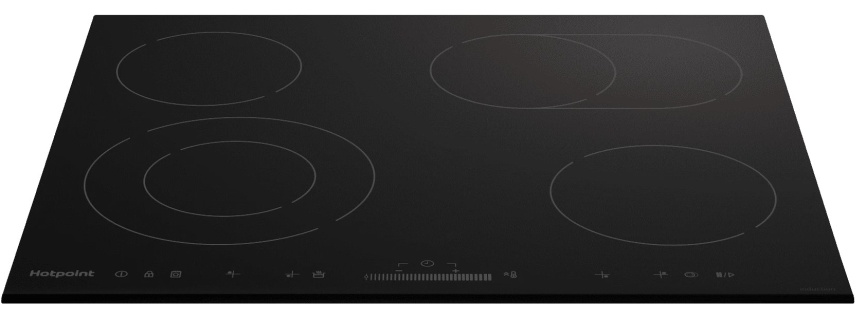Электрическая варочная панель Hotpoint Электрическая варочная панель Hotpoint HR 6T5 B S, 6900 Вт, 4 конфорки Hi-Light фото 3