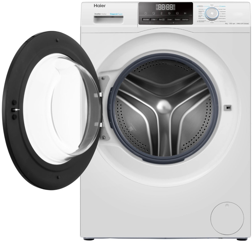 Стиральная машина Haier HW60-BP12929AE 6 кг, белый фото 4