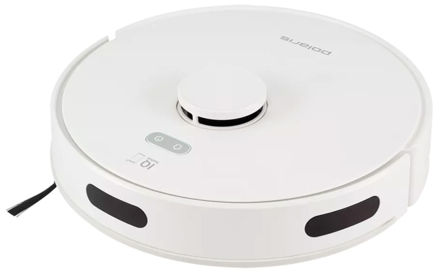 Робот-пылесос Polaris PVCRDC G2 6002 WIFI IQ Home, белый фото 4