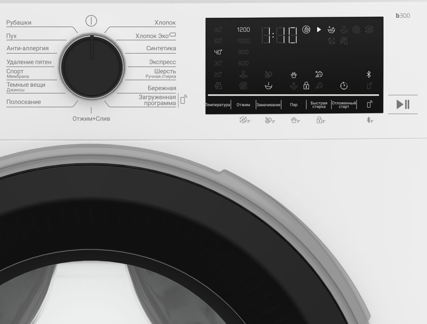 Стиральная машина Beko B3WFR572WB автомат 7 кг, белый фото 2
