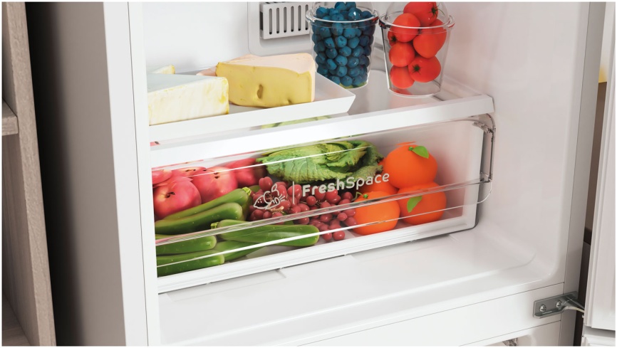 Двухкамерный холодильник Indesit ITR 4200 W No frost, белый фото 5