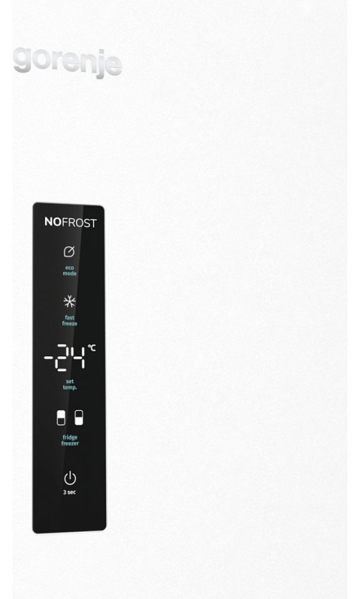 Двухкамерный холодильник Gorenje NRKP61EA2W4 фото 7