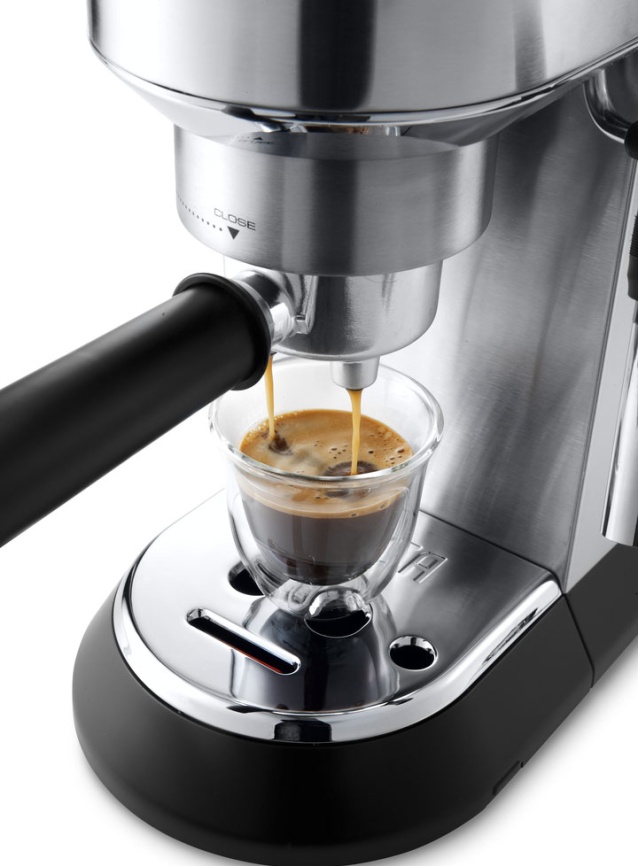 Кофеварка De’Longhi EC 685.M, 15 бар, мощность 1350 Вт, нержавеющая сталь фото 4