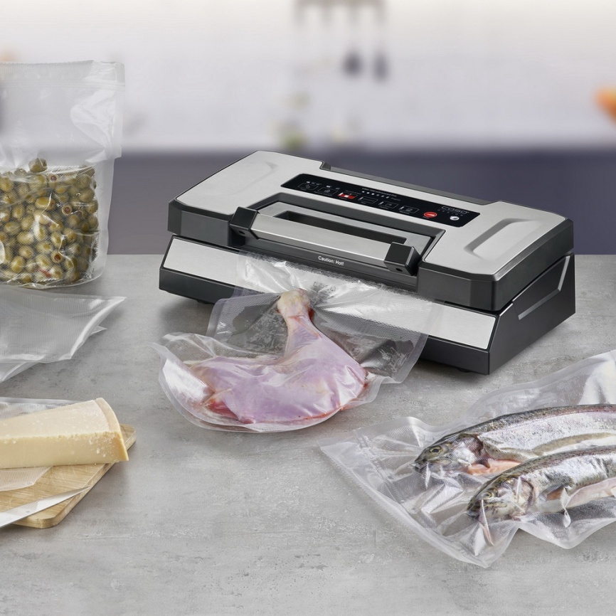 Вакуумный упаковщик Caso VRH 790 advanced, 20 л/мин, сенсорная панель фото 9