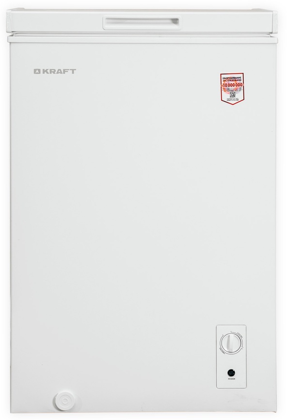 Морозильный ларь Kraft BD (W)-102QX A 110 л, белый фото 1