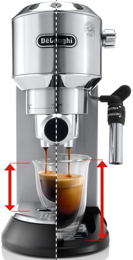Кофеварка De’Longhi EC 685.M, 15 бар, мощность 1350 Вт, нержавеющая сталь фото 8