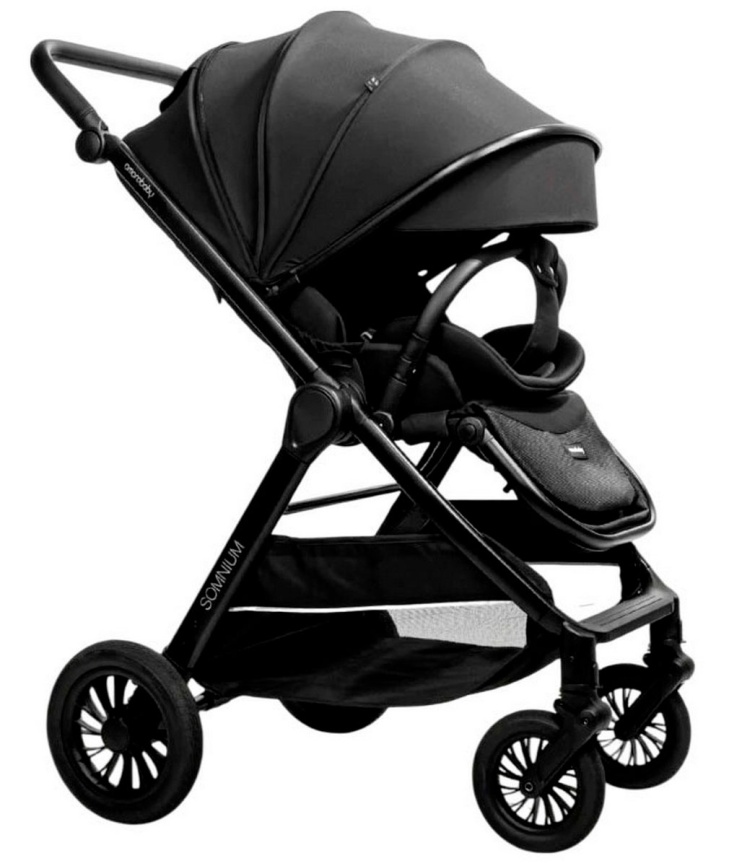 Прогулочная коляска  Amarobaby Somnium, черный (AB25-10SOMNIUM/09) фото 1