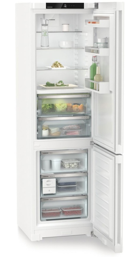 Двухкамерный холодильник Liebherr CBNc 5723-22 001 BioFresh No frost, белый фото 6