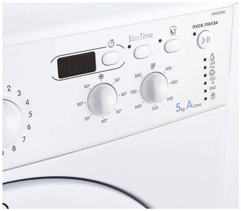 Стиральная машина Indesit IWSD 5085 автомат 5 кг, белый фото 4