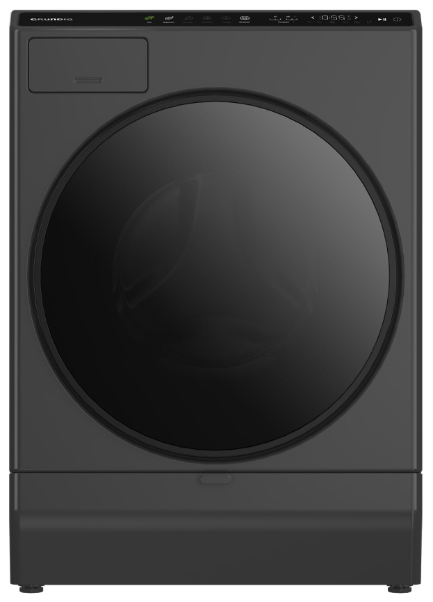 Стиральная машина Grundig GWI P7104 A 10 кг, черный фото 1