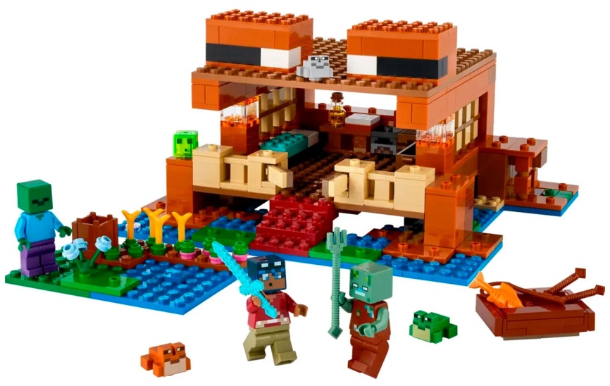 Конструктор Lego Minecraft, Лягушачий домик (21256) фото 1