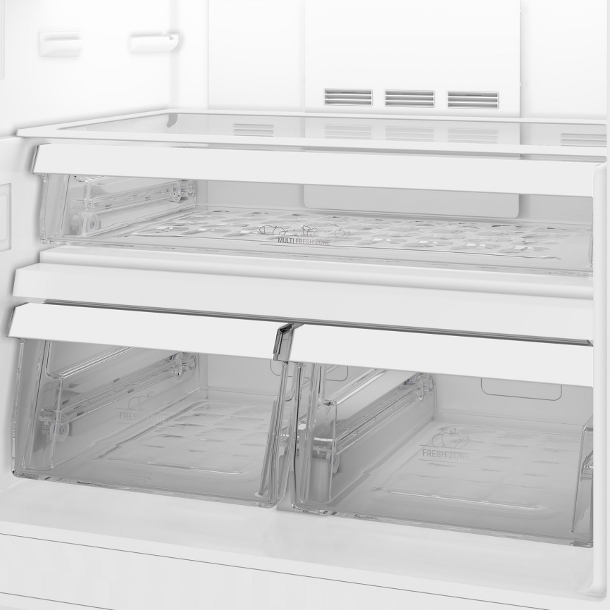 Многокамерный холодильник Hotpoint HFP4 480I X No frost, серебристый фото 9