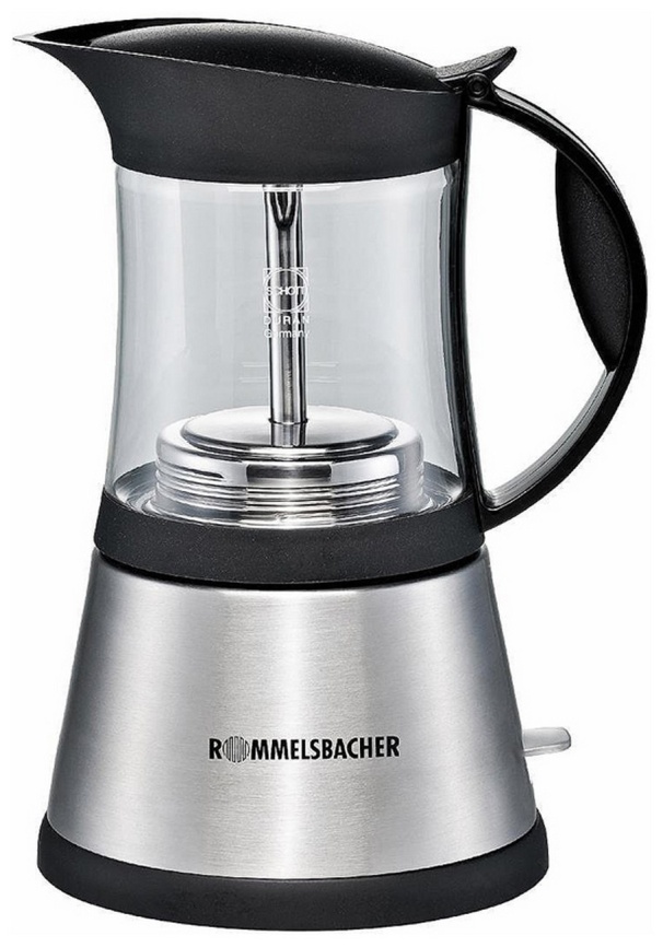 Кофеварка Rommelsbacher EKO 376/G, мощность 365 Вт, нержавеющая сталь фото 1