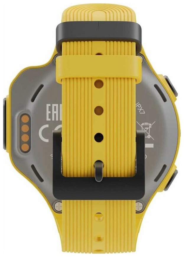Детские часы-телефон Elari Детские часы-телефон Elari 4GR M с GPS поиском, желтые (KP-4GR-M-YEL) фото 4