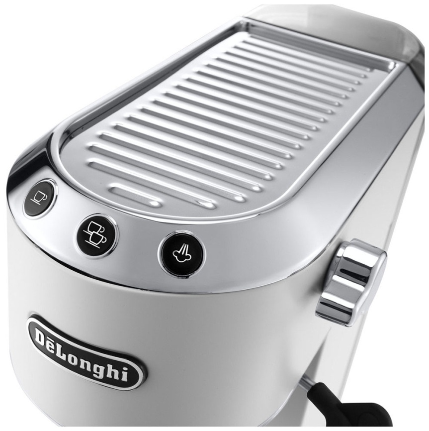 Кофеварка De’Longhi EC 685.W, мощность 1350 Вт, 15 бар, термоблок фото 2