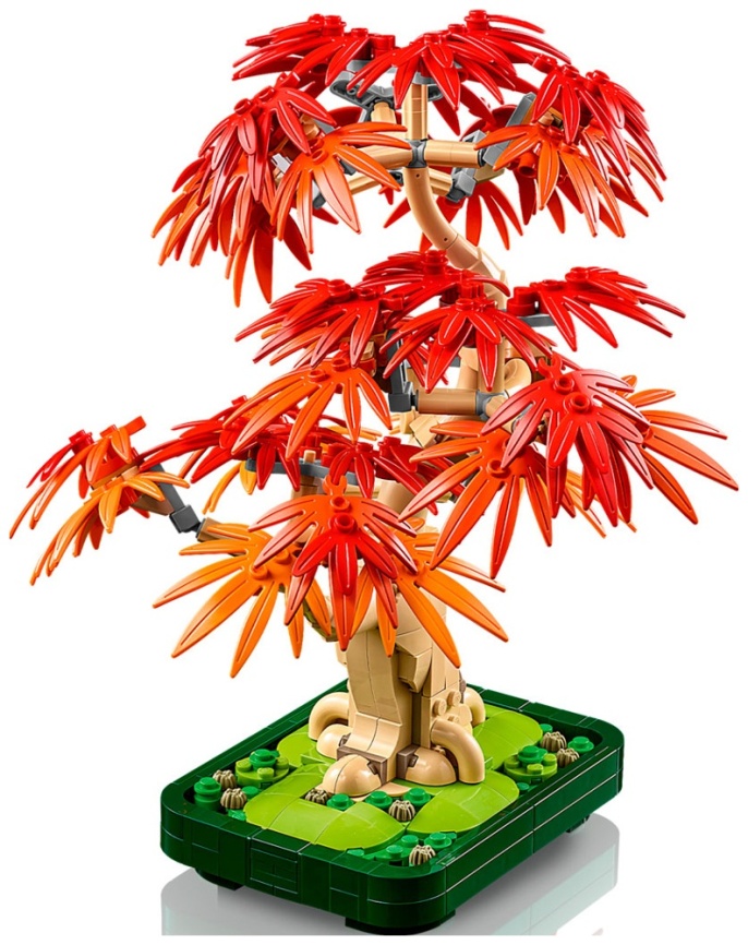 Конструктор Lego Botanicals Бонсай из японского красного клена (10348) фото 3