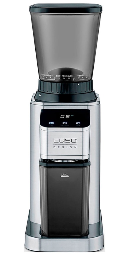 Кофемолка Caso BaristaChef Inox, 48 уровней помола, нержавеющая сталь фото 3